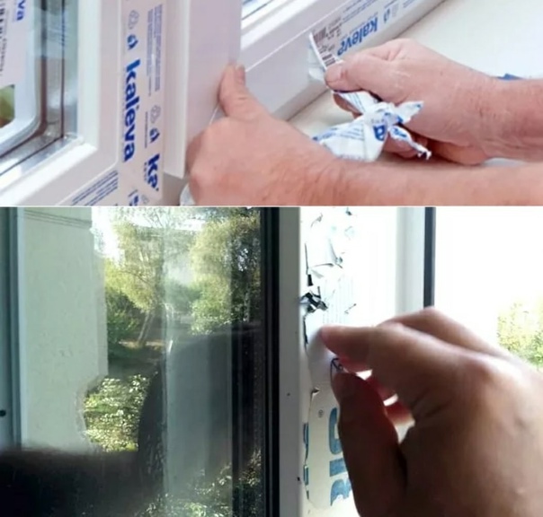Как снять защитную пленку с пластиковых окон: инструкция, фото