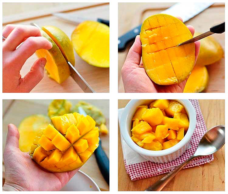 Как почистить манго - wikihow