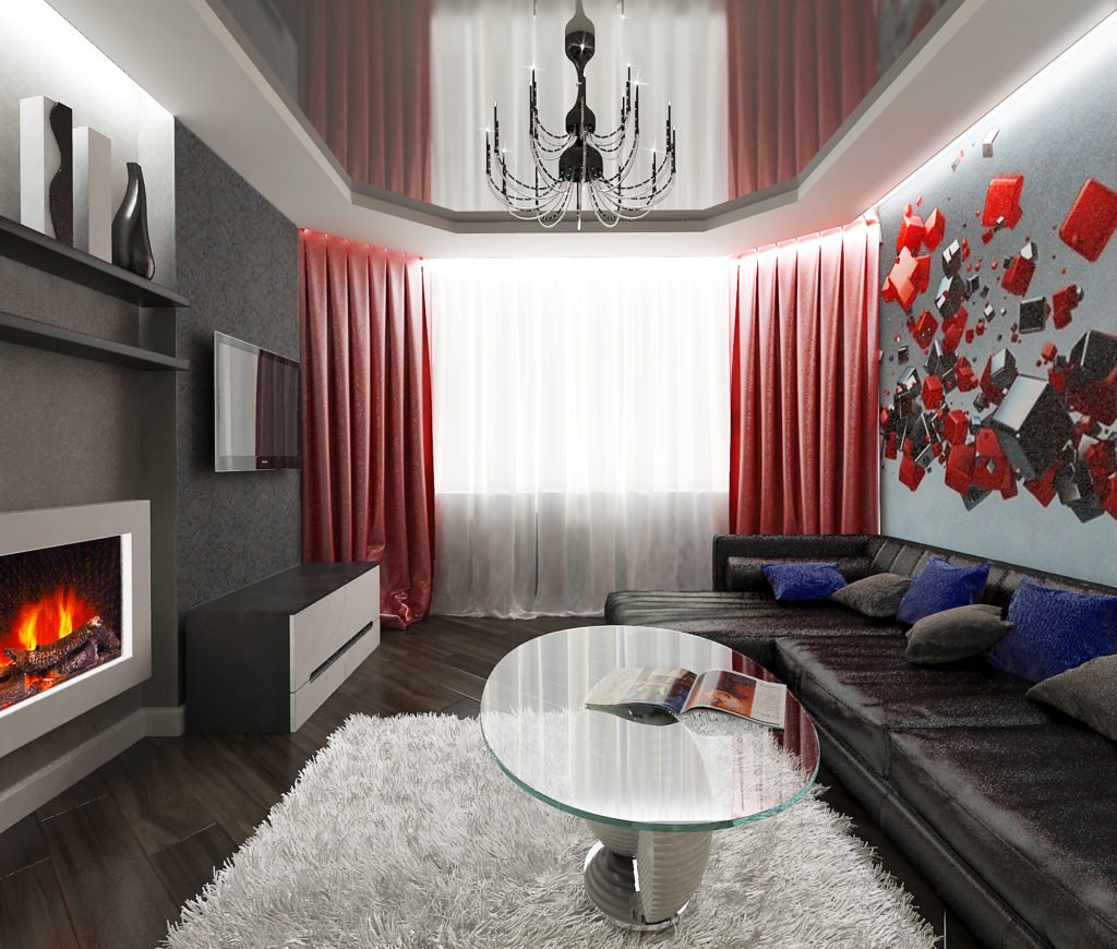Как оформить интерьер гостиной комнаты в современном стиле, варианты дизайна