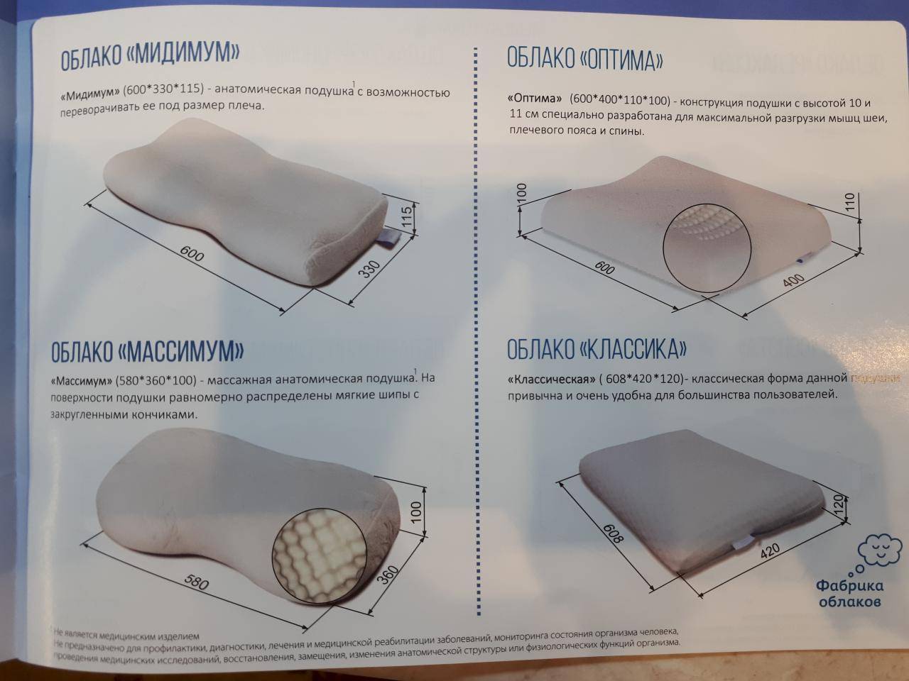 Ортопедическая подушка - как выбрать правильную, принимающую форму головы, как правильно подобрать высоту для сна, из чего сделана