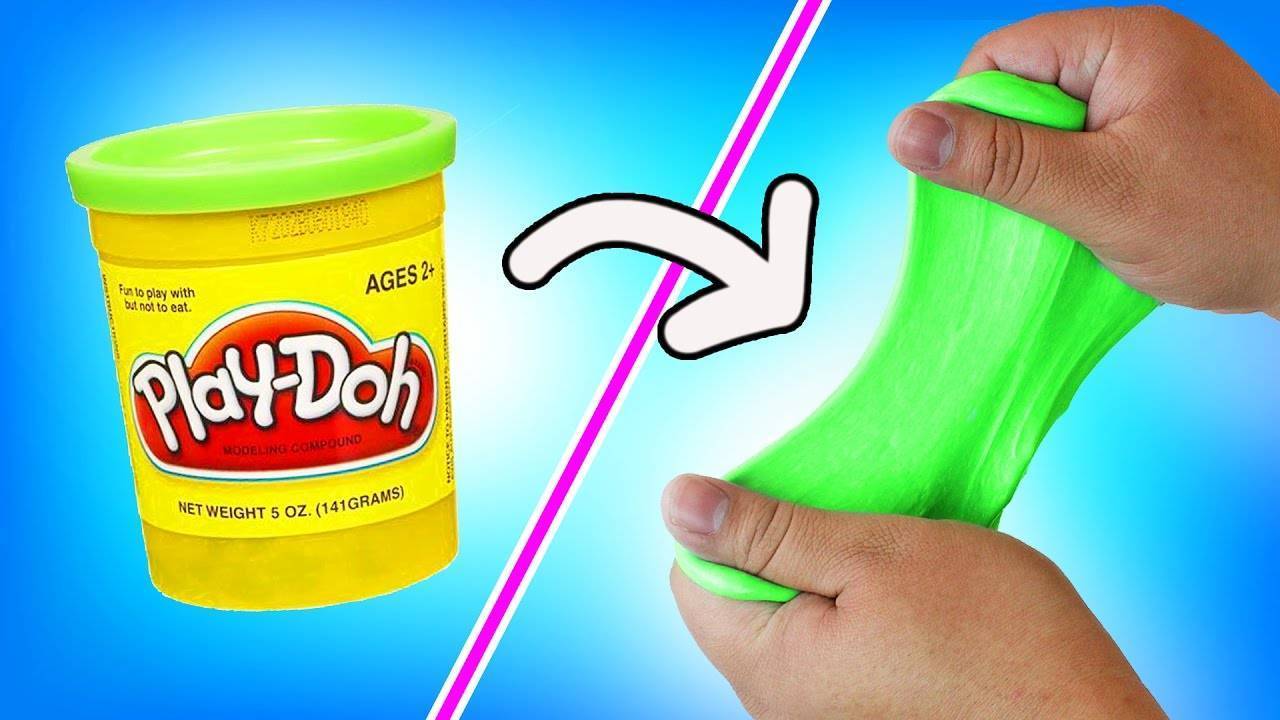 Как сделать слайм из пластилина своими руками?