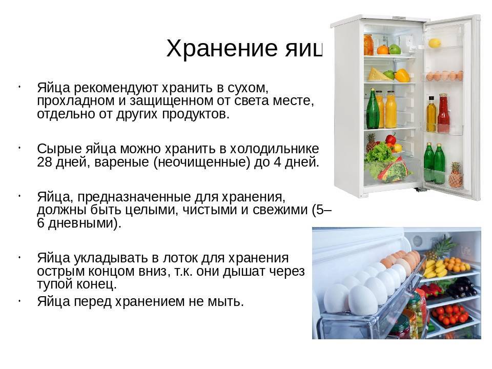 Сколько хранятся вареные яйца в холодильнике по времени? | mnogoli.ru