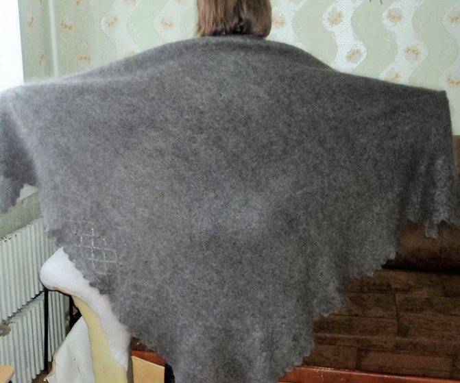 Как стирать пуховый платок в домашних условиях
