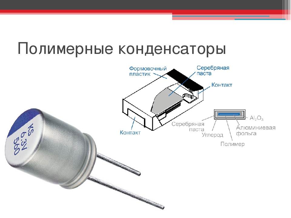 Обозначение электролитического конденсатора на схеме полярность