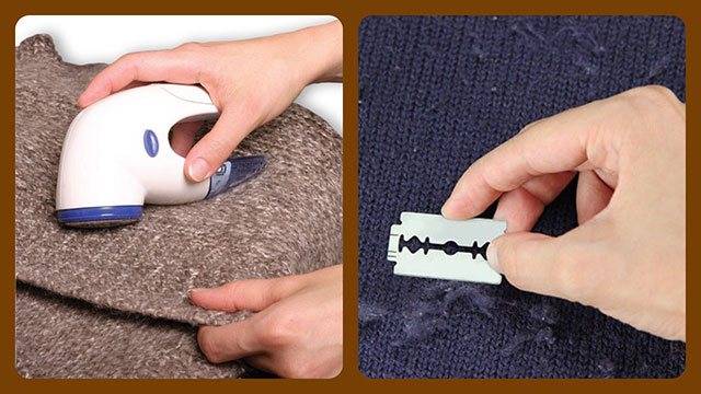Как убрать катышки с одежды: способы избавления от скатывания трикотажных и шерстяных вещей