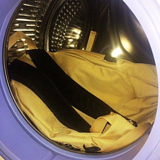 Как постирать рюкзак в стиральной машине, автоматическая стирка портфеля
