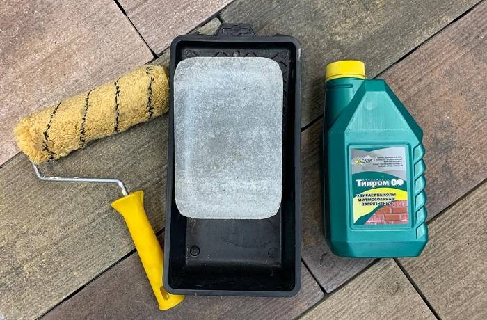 Чем отмыть брусчатку от цементной пыли