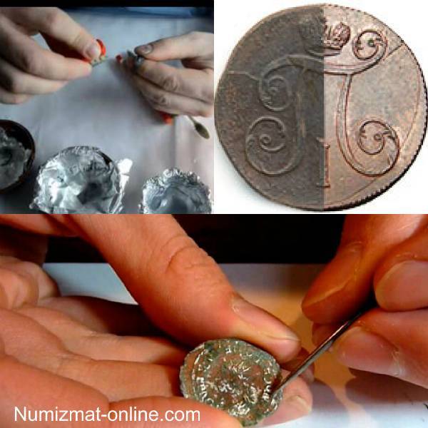Старые медные и серебряные монеты: способы очищать их от загрязнений