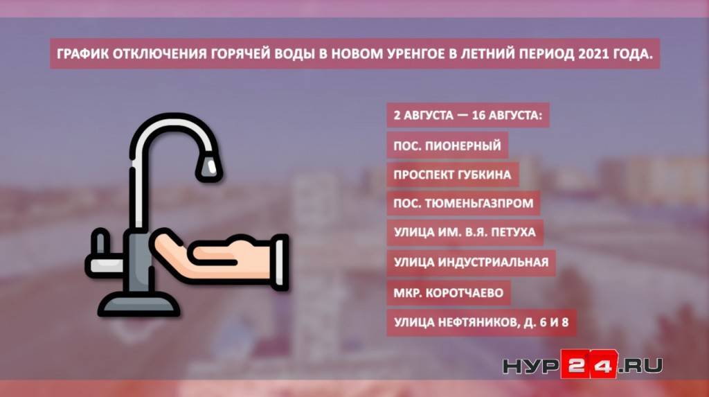 Нет горячей воды на косой горе