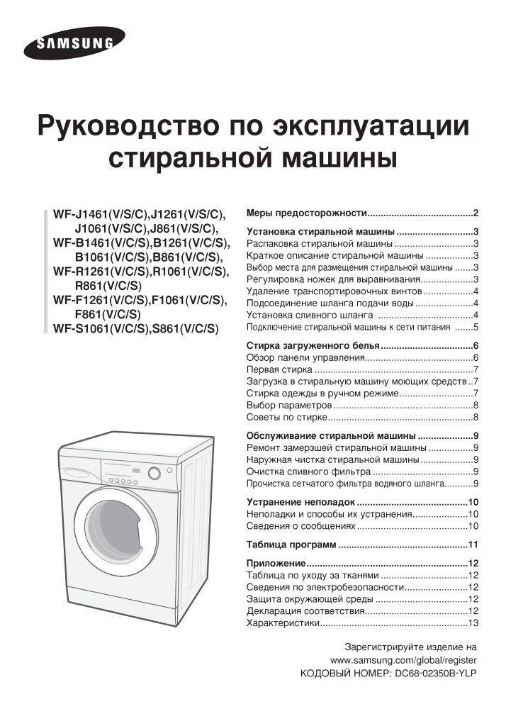 Режимы стиральных машин indesit: программы и время