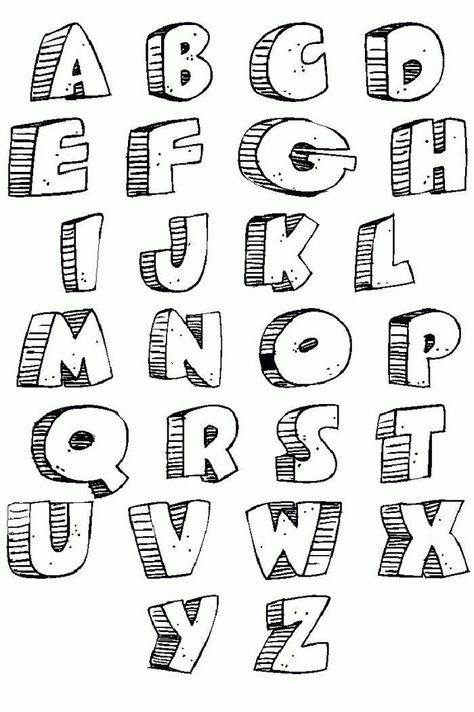 Как рисовать красиво буквы: леттеринг для начинающих
