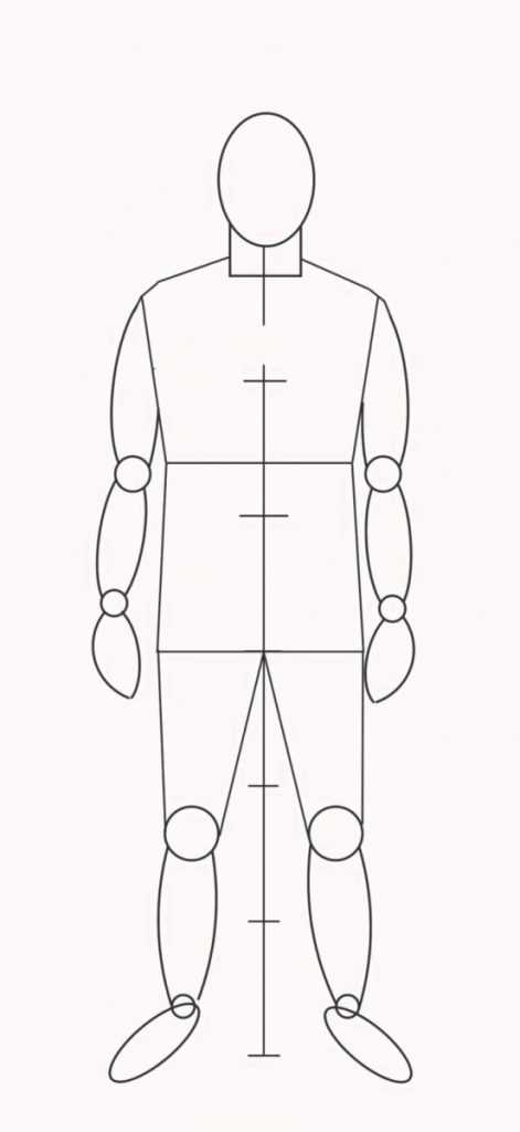 Как нарисовать человека для начинающих