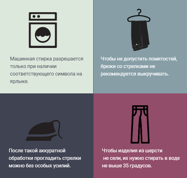 Как стирать брюки вручную и в стиральной машине?