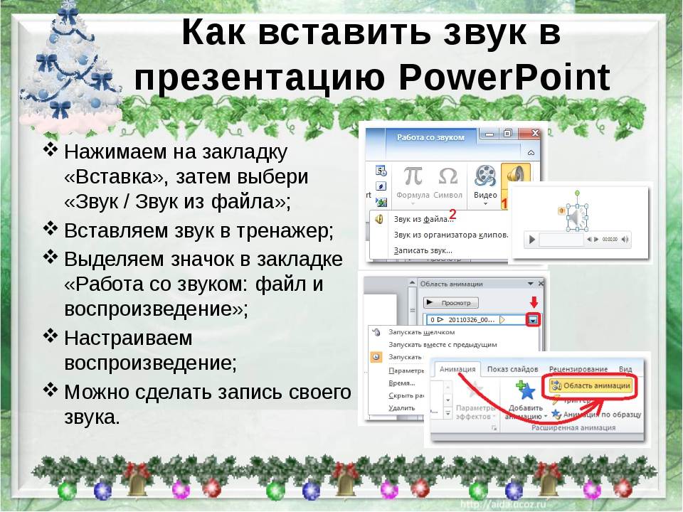 Можно ли озвучить презентацию powerpoint своим голосом