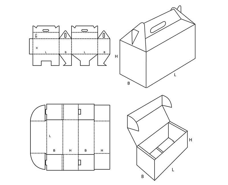 Как сделать коробочку из бумаги — инструкция + схемы