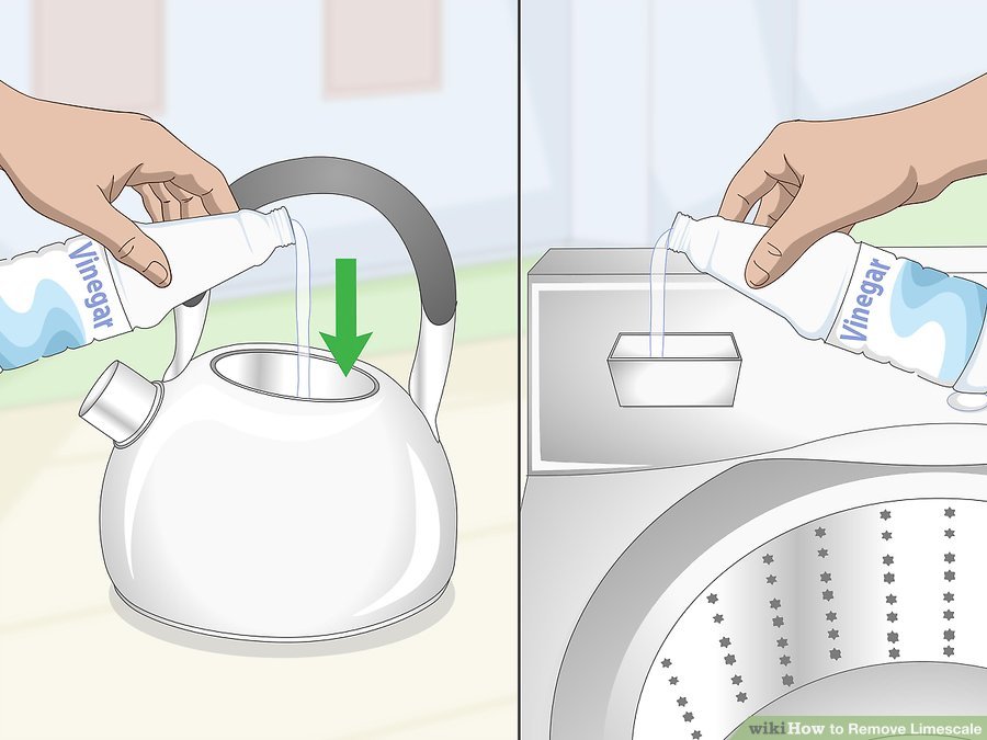 Как правильно очистить чайник от накипи с помощью уксуса