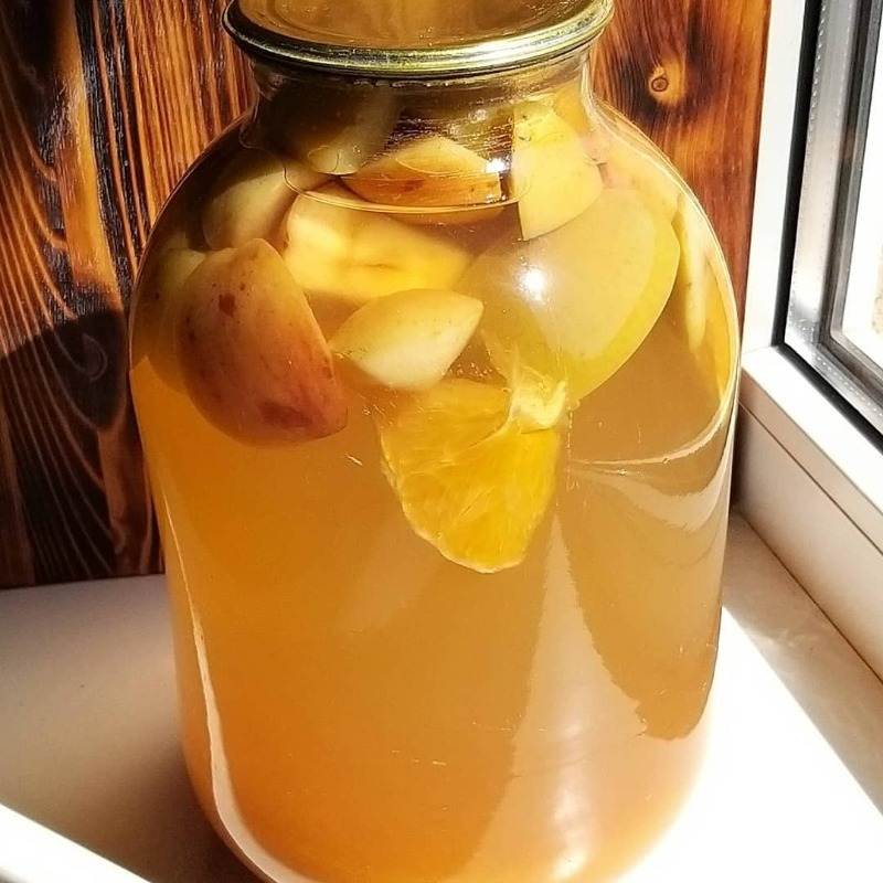 Компот из сушеных яблок: как варить, рецепты с яблочными сухофруктами