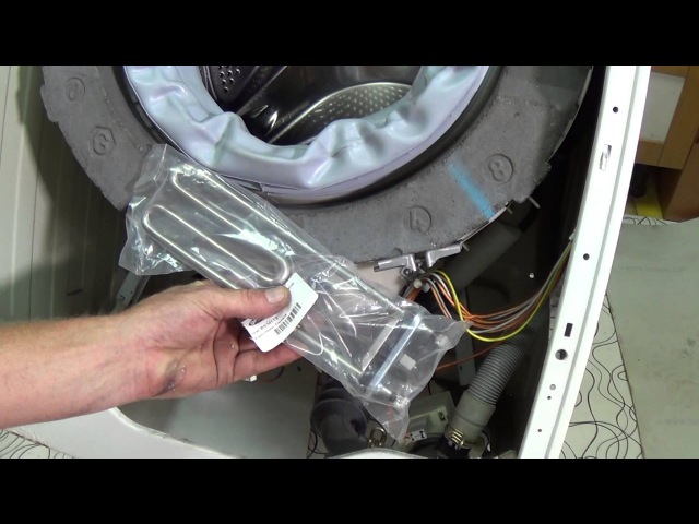 Несложная инструкция по замене ТЭНа в стиральной машине Bosch своими руками