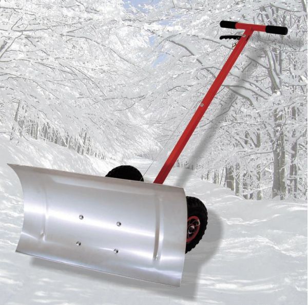 Прочная и удобная лопата для снега своими руками
