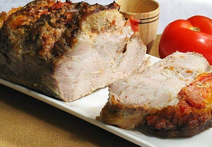 Мясо в фольге в духовке свинина одним куском рецепт с фото пошагово