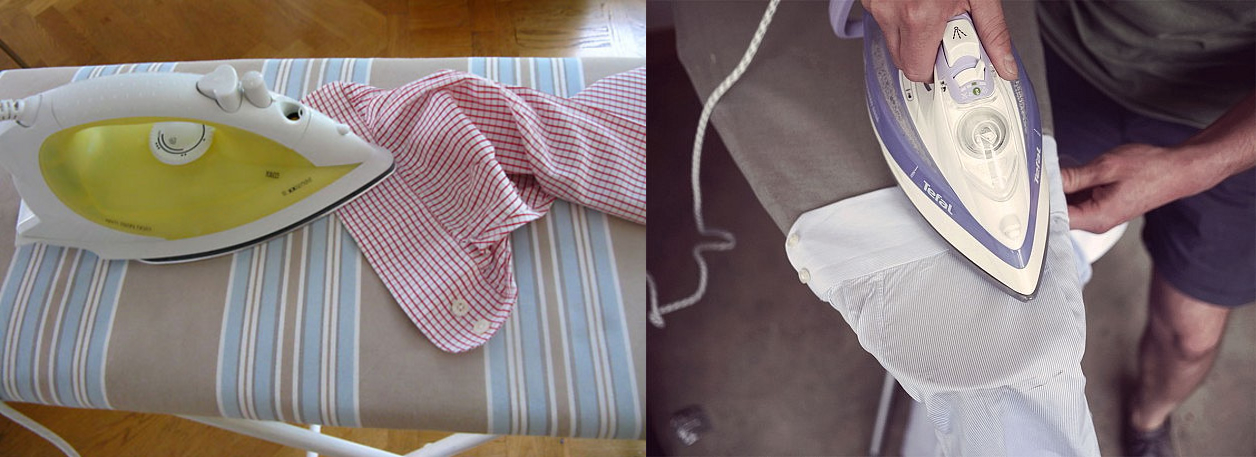 Как правильно гладить рубашку или блузку? как гладить рубашку с длинным и коротким рукавом?