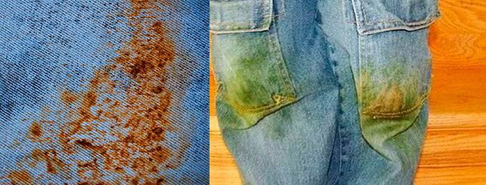 Как избавиться от застарелых пятен крови на джинсах наверняка: важные правила, способы +видео