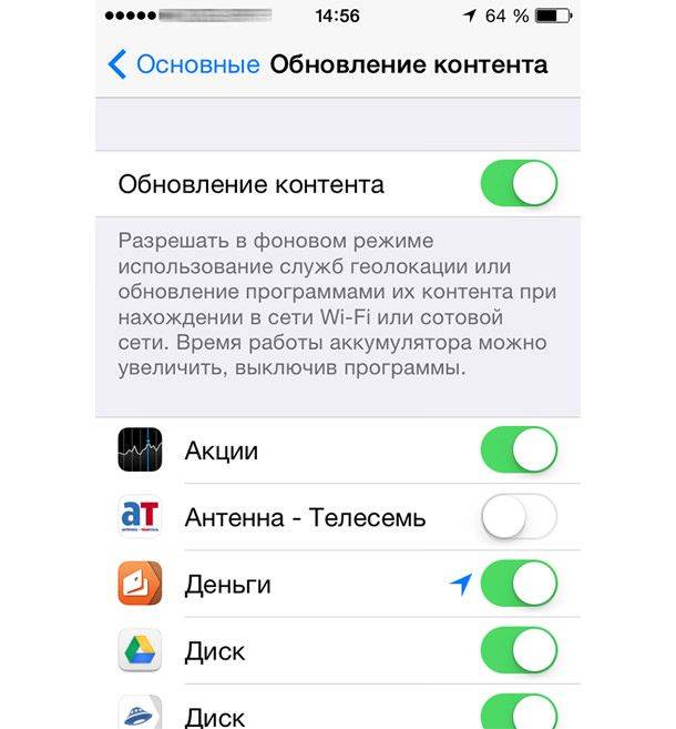 Ios в фоновом режиме. Автообновление приложений на айфоне. Фоновое обновление приложений на айфоне. Обновление контента. Фоновый режим геолокации.