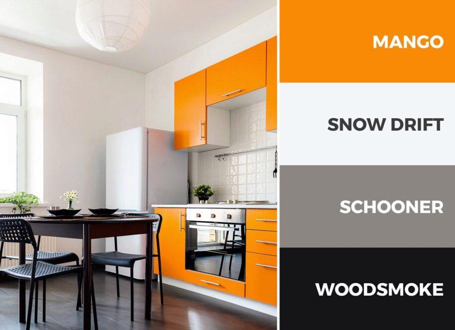 Правила сочетания оранжевых оттенков в интерьере кухни и выбор лучшего цвета для дизайна