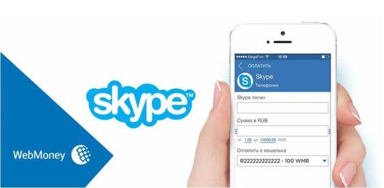 Способы пополнения баланса в skype