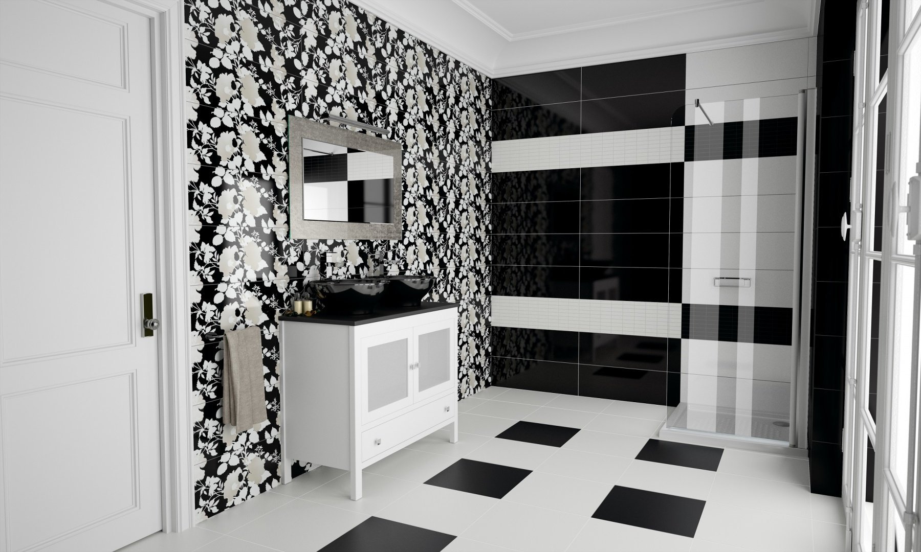 Черная ванная комната: лучшие интерьерные решения (65 фото)
