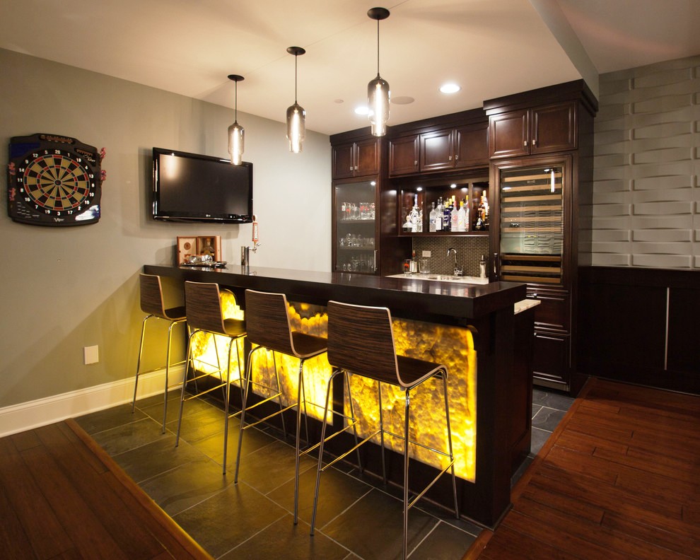 Угловая кухня с барной стойкой - особенности гармоничного дизайна
