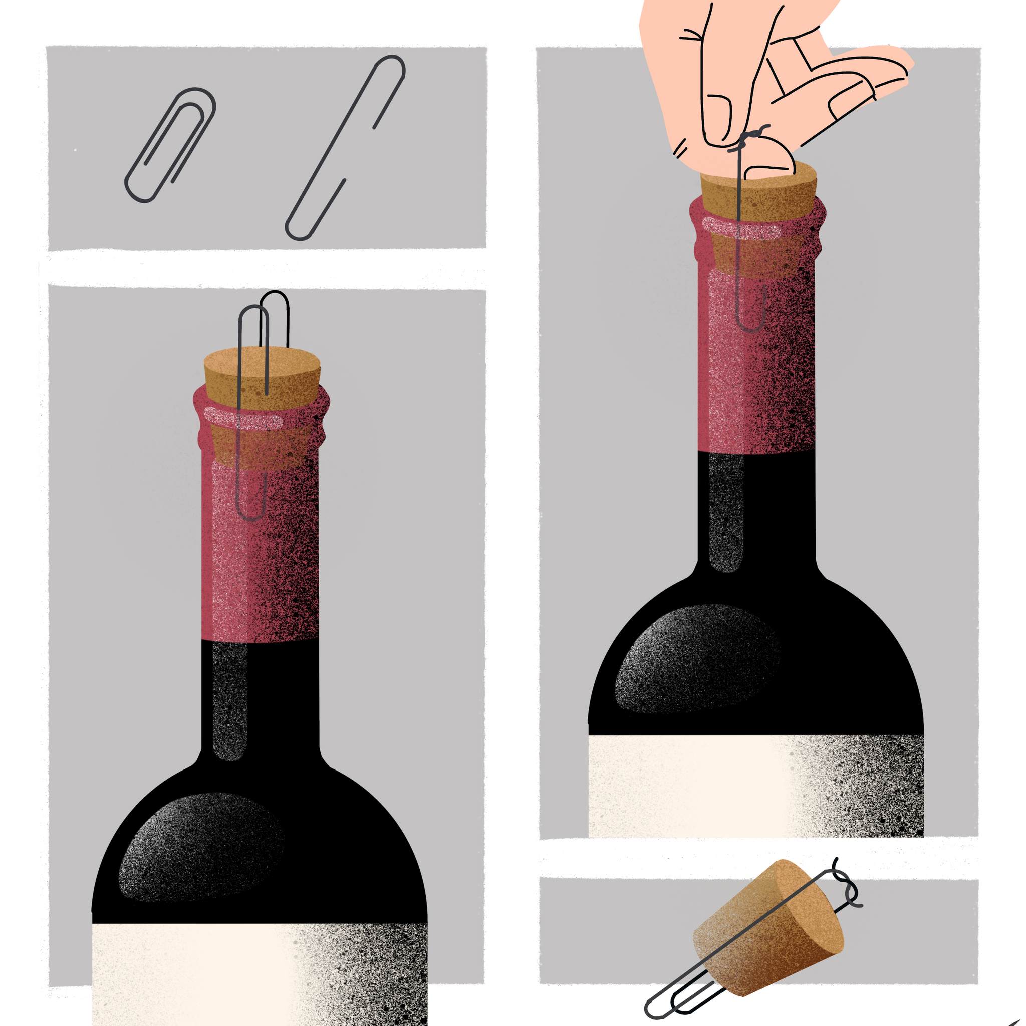 Как открыть бутылку вина без штопора - wikihow