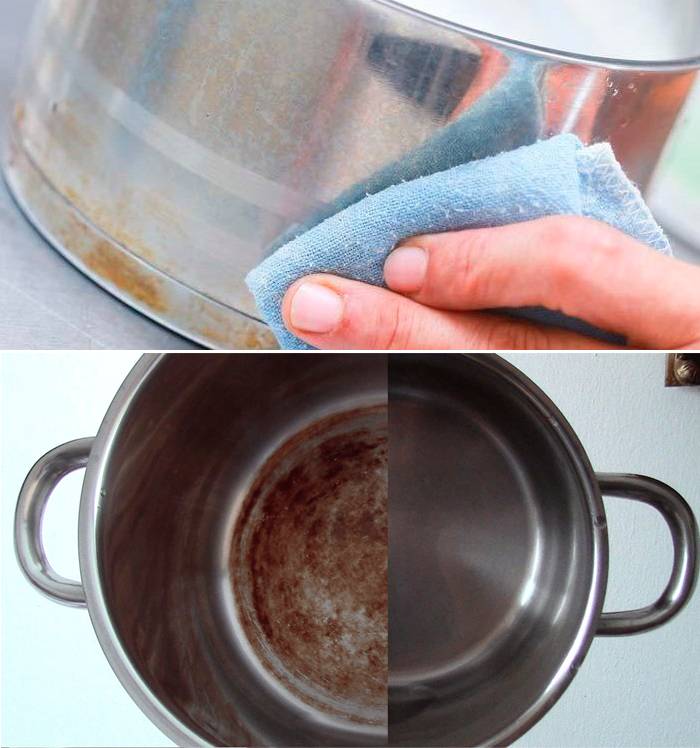 Лучшие способы очищения посуды из нержавеющей стали