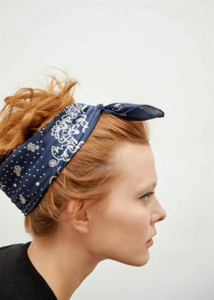 Повязка на голову: как красиво завязывать повязку на волосах и с чем ее носить