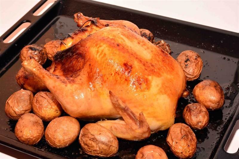 Курица целиком - 45 домашних вкусных рецептов приготовления