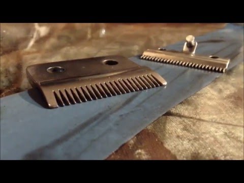 Как наточить ножи на машинке для стрижки волос разными приспособлениями