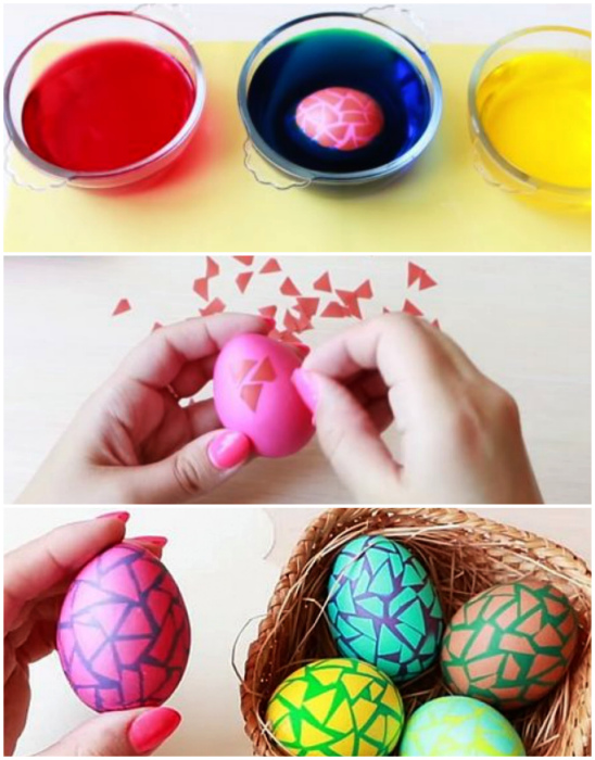Как красиво покрасить яйца на пасху: 16 оригинальных способов