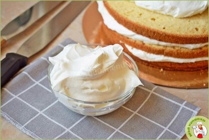 Крем из сливок для торта: 12 лучших рецептов приготовления