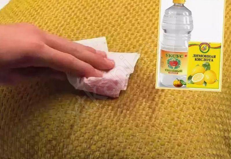 Как почистить диван уксусом и содой в домашних условиях
