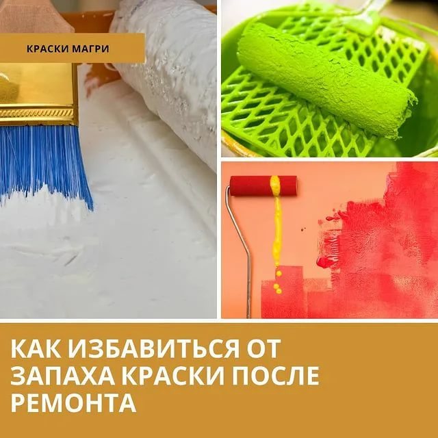 Как избавиться от запаха краски в квартире (доме, комнате)
