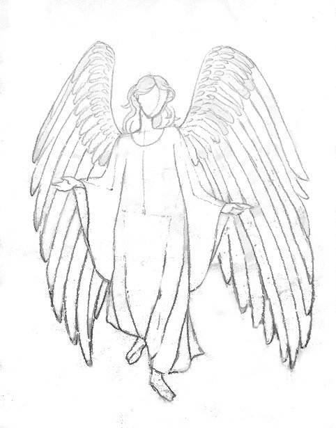 Как нарисовать крылья ангела за несколько простых шагов
