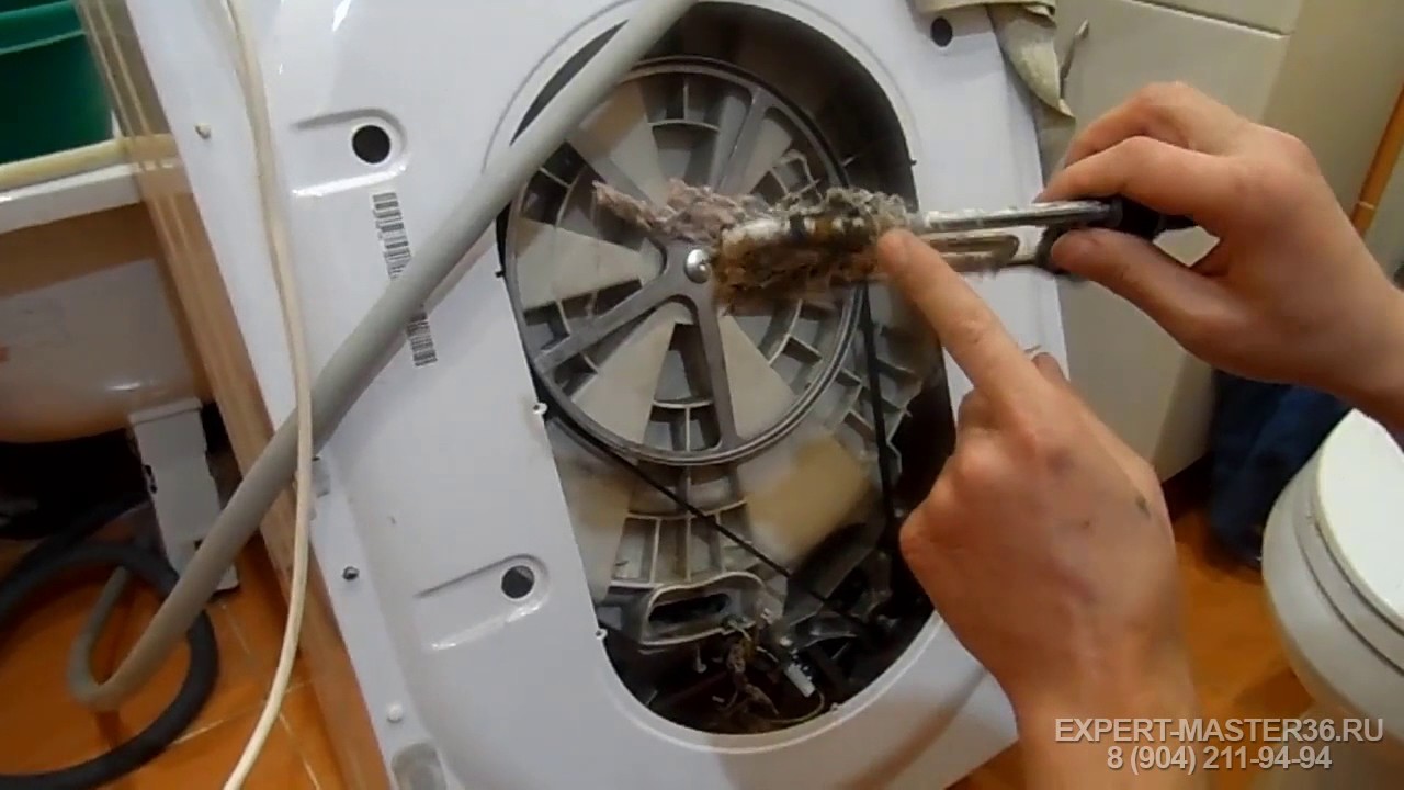 Как заменить щетки для стиральной машины?