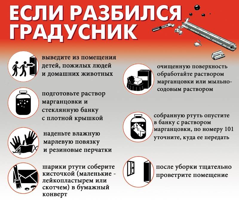 Разбился градусник: правда и мифы о вреде ртути