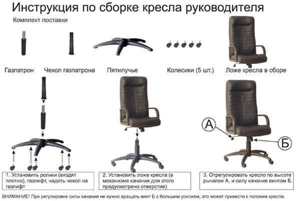 Как починить офисное кресло, если оно опускается? | iloveremont.ru