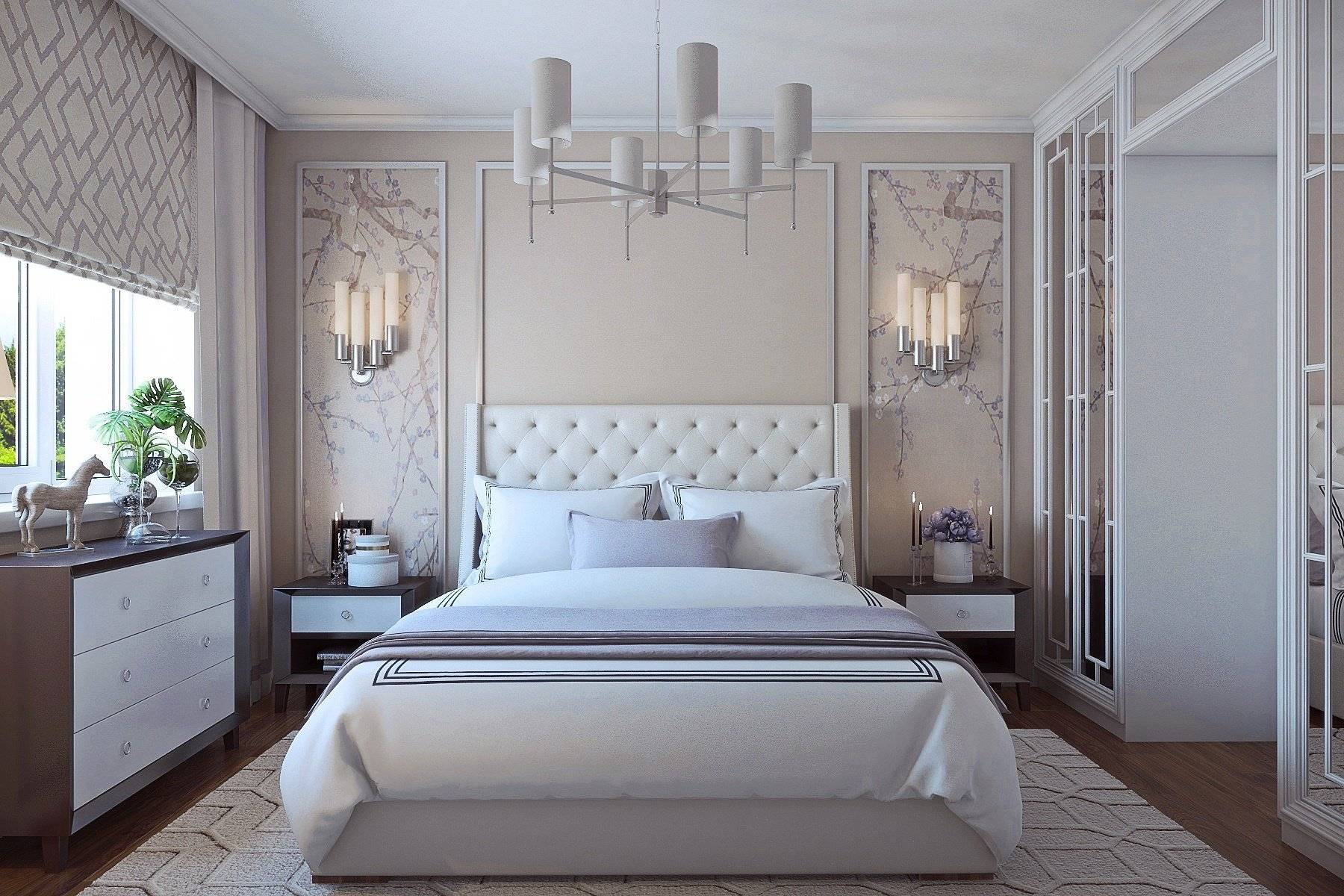 Как оформить классический дизайн спальни в современном стиле