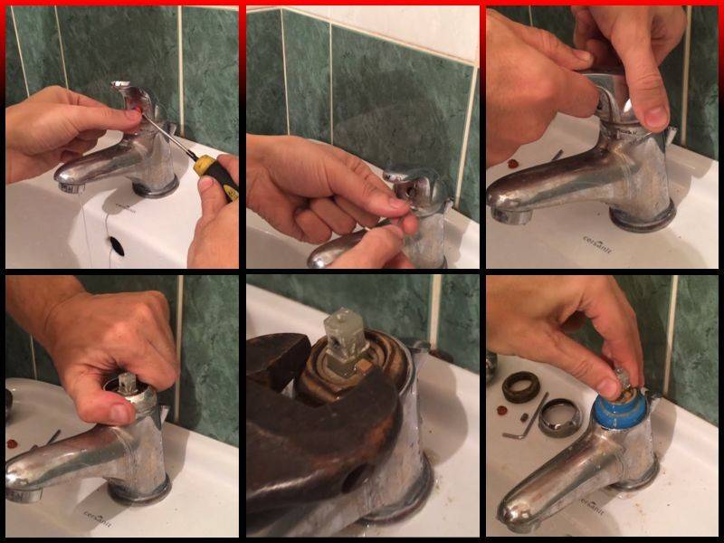 Как починить смеситель в ванной своими руками.