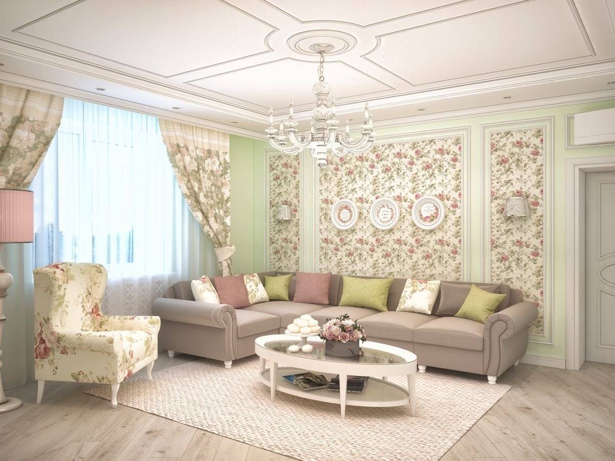 5 вариантов гостиной в стиле прованс: особенности стиля в интерьере, идеи дизайна и цветовые решения
