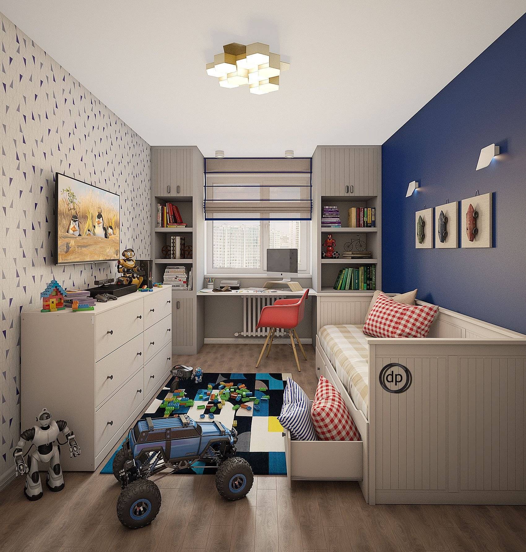 Дизайн комнаты для мальчика подростка в современном стиле, идеи для комнаты мальчика 12-16 лет