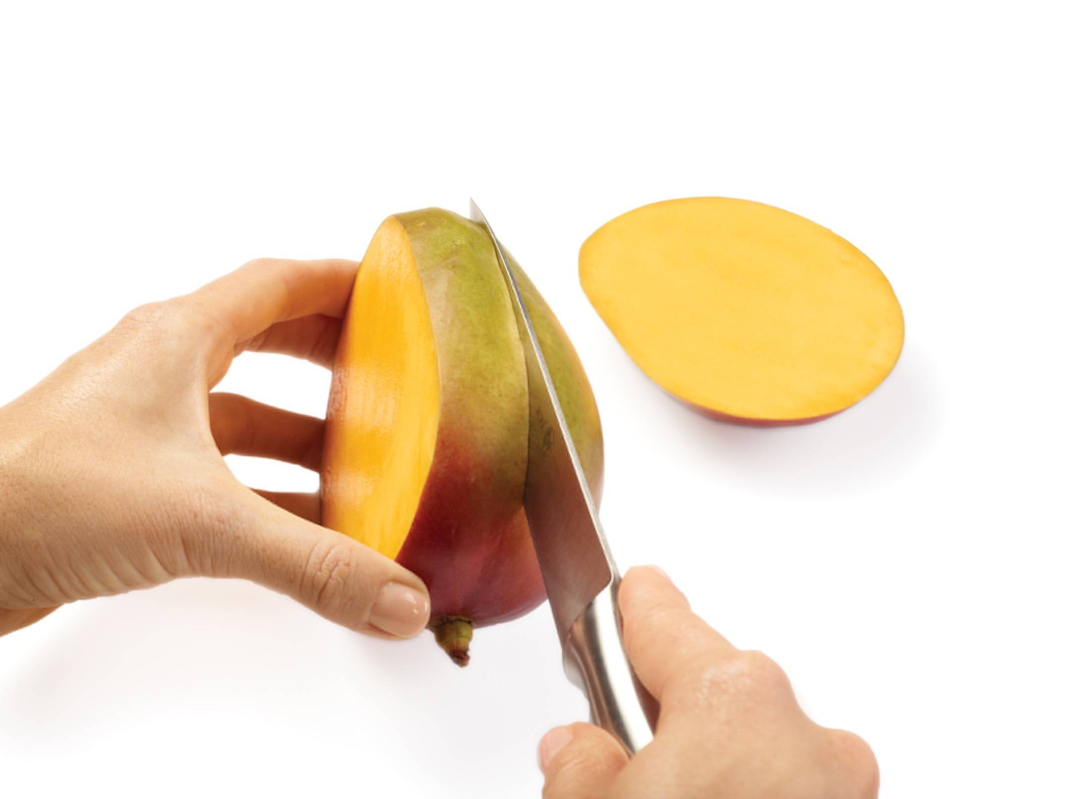 Способы очистки и нарезания манго