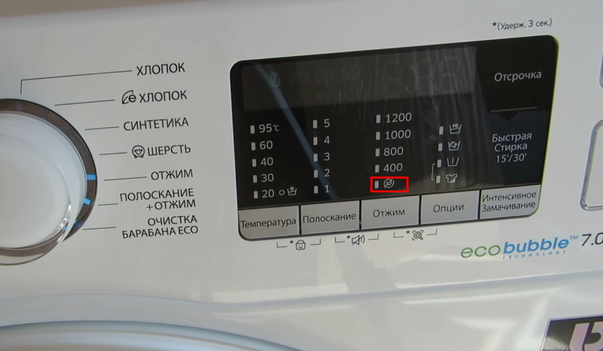 Инструкция по использованию стиральной машины